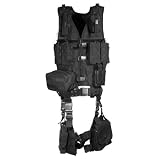 UTG Ultimate Tactical Gear Modular 10 Piece Complete Kit , Black ~ UTG