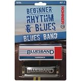Bluesband Harmonica Key of C, Clamshell