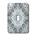 Houk Digital Abstraction Art - Fancy Kaleidoscopes - Money for nothing Mandala - Light Switch Covers - single toggle switch
