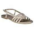 Xhilaration Champagne Tayler Flat Sandal - 7.0