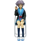 涼宮ハルヒの憂鬱 長門有希 制服 お座りバージョン  Amazon.co.jp限定版 (1/10スケールPVC塗装済み完成品)