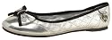 Golddigga Girls Lettie 2 Metallic Dolly Shoe Silver