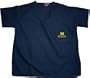 Michigan Wolverines - Navy - Scrub Top - Medium
