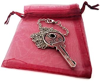 Sherlock Holmes 221B Baker Street House Key Necklace - Length 20in - by MilX