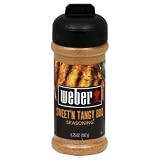 Weber Grill Seasoning Sweet N Tangy BBQ, 6.75-Ounce (Pack of 4)