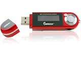 Impecca MP1202FR 2GB MP3 Player with FM Tuner Red