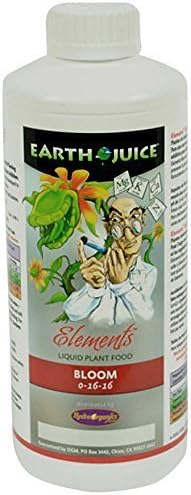 Earth Juice Elements Bloom 0-0-16 Plant Supplement by Hydrofarm, Inc.