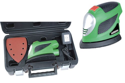 Mannesmann M17740 Mausschleifer 7,2 Volt mit Lithium Ionen Akku