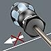 Wera 05032007001 Kraftform Stainless 3334 Stainless Steel Slotted Screwdriver, Lasertip, 10mm Head, 8
