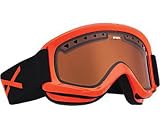 Anon Helix Men's Snowboard Goggles - Orange Frame - Gold Lens