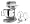 KitchenAid KP26M1PSL Professional 600 Series 6-Quart Stand Mixer, Silver
