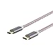 CableCreation USB C Cable 10FT 60W USB C to USB C Fast Charging Cable USB Type-C to C Cable Braided 3A 60W 480Mbps Data for MacBook Pro Air iPad Air Pro Galaxy S22 Ultra S21 S20+ Pixel 4/5 etc. 3m Red