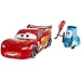 Cars 2 Gas Up and Go Guido and Lightning McQueen Car Playset