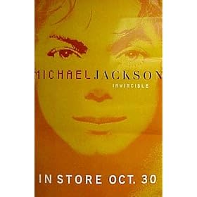 MICHAEL JACKSON Invincible Orange Poster 24