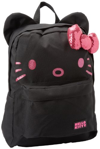 Hello Kitty SANBK0052 Backpack,Black/Pink,One Size