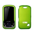 EMPIRE Neon Green Rubberized Snap-On Cover Case for ZTE Salute F350