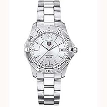 TAG Heuer Men's Silver Aquaracer Watch #WAF1112.BA0801