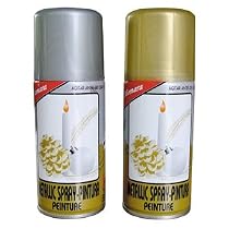 GOLD SILVER & COPPER SPRAY 1 OF EACH CHRISTMAS C199