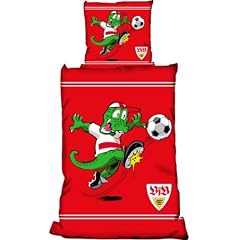 VfB Stuttgart Bettw�sche (Linon) Motiv: Fritzle in Action