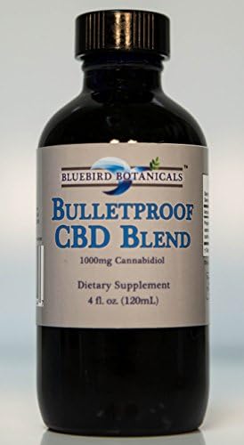 Bulletproof CBD Oil- 1,000mg Cannabidiol - Herbal Blend