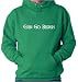 Men's (Unisex) Kelly Green Hoodie by Jerzees : Erin Go Bragh - Irish St Patricks Day