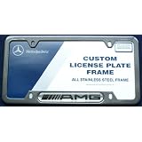 Genuine AMG Carbon Fiber License Plate Frame by Mercedes-Benz