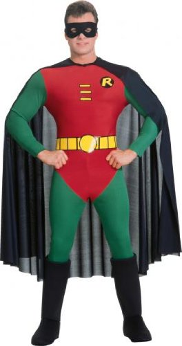 Check price Robin Adult Super Hero Costume, Large