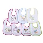 Bavoirs � motifs animaux pour b�b� ga...