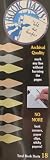 Book Darts - 18 Archival Quality Line Markers in 3 Different Metals