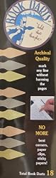 Book Darts - 18 Archival Quality Line Markers in 3 Different Metals