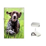 German Shorthaired Pointer Flip Top Lighter