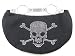 Studded Rhinestone Skull Handbag or Diaper Bag (Small)