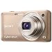 Sony DSC-WX5N Digitalkamera (12 Megapixel, 5-fach opt. Zoom, 7 cm (2,8 Zoll) Display, 3D Schwenkpanorama, Full HD Video) champagnergold