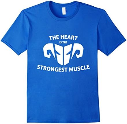 Men's Braum, the heart is the strongest muscle Large Royal Blue