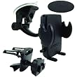 ARKON SM410 Travelmount Windshield/Dashboard/Removable Air Vent Mount with Mega