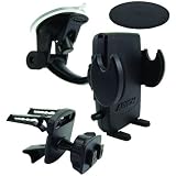 ARKON SM410 Travelmount Windshield/Dashboard/Removable Air Vent Mount with Mega