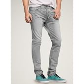 Gap Mens Slouchy Slim Jeans (Faded Gray Wash)