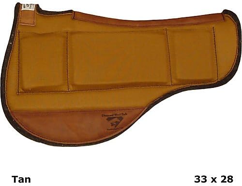 Diamond Endurance Contoured Relief Pad 33x28 Blk