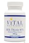 Vital Nutrients Milk Thistle 80% (Ethanol/Water Extract) 250mg 60 Capsules