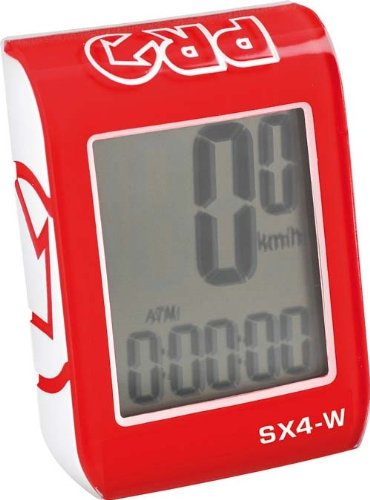 PRO Fahrradcomputer SX4-W rot/weiß
