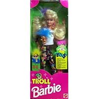 1992 Troll Barbie Doll with Mini Troll Doll