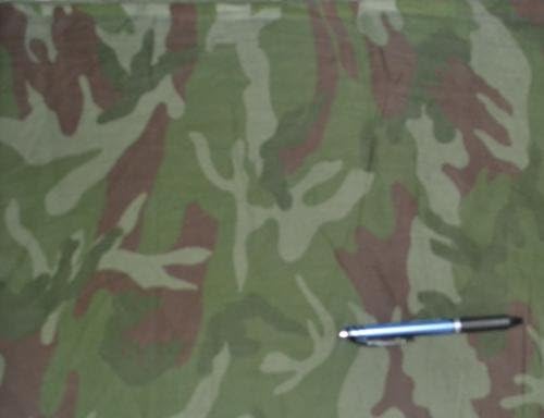 CAMOUFLAGE FABRIC, COTTON , CUT FROM FRESH BOLT, MADE BY SOUTH BEACH FABRIC