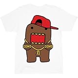 Domo-kunDomoHipHopWhiteAdultT-ShirtTee