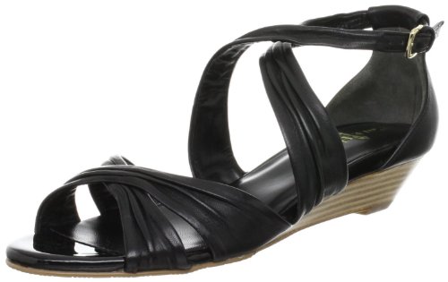 Cole Haan Sandals Cole Haan Air Tara Open Toe Wedge Sandals Shoes Women's (Black, 8.5)