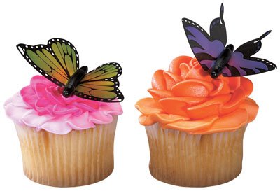 Butterfly Cake & Cupcake Decopic Toppers