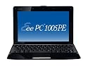 Asus 1005PE 10.1-inch Netbook (Intel Atom N450 1.66 GHz Processor, 1 GB RAM, 250 GB HDD, up to 11 hr Battery, WLAN, Bluetooth, Webcam, Windows 7 Starter, Black)