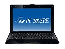 Asus 1005PE 10.1-inch Netbook (Intel Atom N450 1.66 GHz Processor, 1 GB RAM, 250 GB HDD, up to 11 hr Battery, WLAN, Bluetooth, Webcam, Windows 7 Starter, Black)