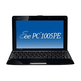 Asus 1005PE 10.1-inch Netbook (Intel Atom N450 1.66 GHz Processor, 1 GB RAM, 250 GB HDD, up to 11 hr Battery, WLAN, Bluetooth, Webcam, Windows 7 Starter, Black)