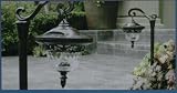 Solar Europen Style 2 Set Solar Landscape Path Lights, Durable Aluminum and Stainless Steel Construction, Recharges in Sun & Shade, Solar Lantern