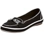 Grasshoppers Women's Harmony Loafer,Black,7.5 M US